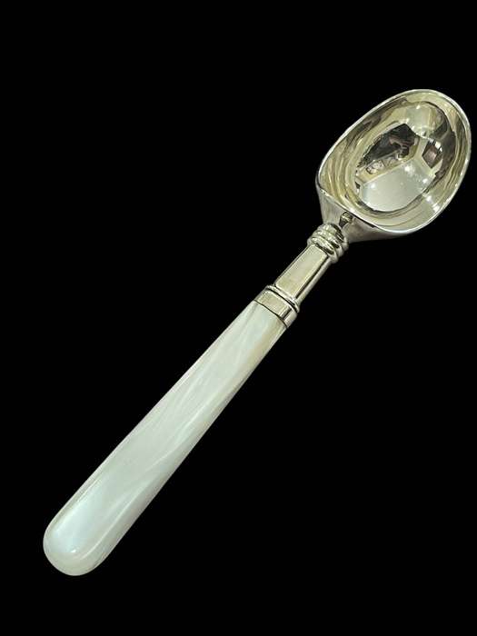 Ice cream ladle faux mother of pearl