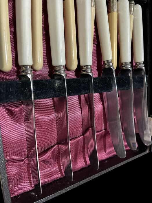 Cutlery forks knives canteen