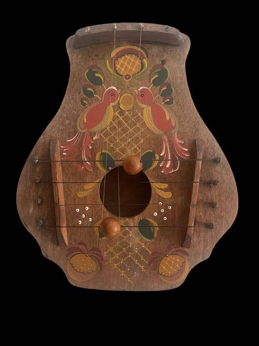 Ornament Door Harp Sweden wood