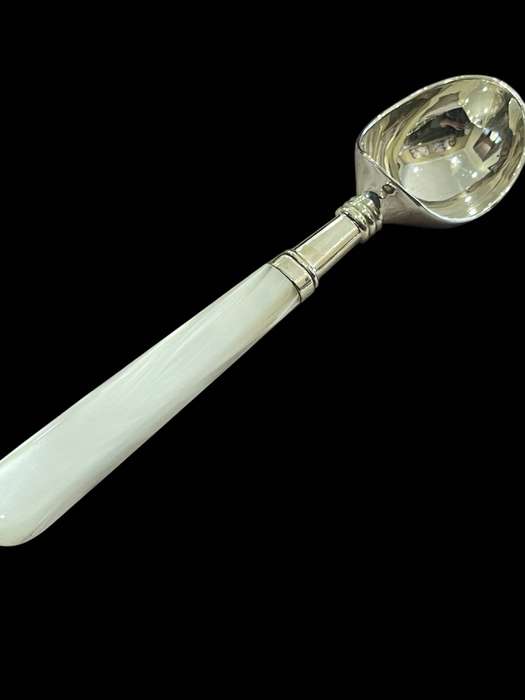 Ice cream ladle faux mother of pearl