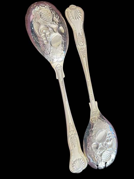 Salad servers berry kings pattern(NR45)