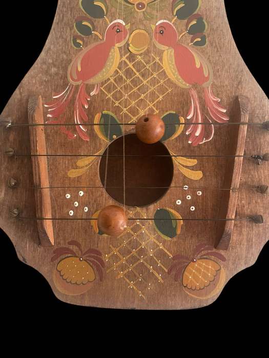Ornament Door Harp Sweden wood