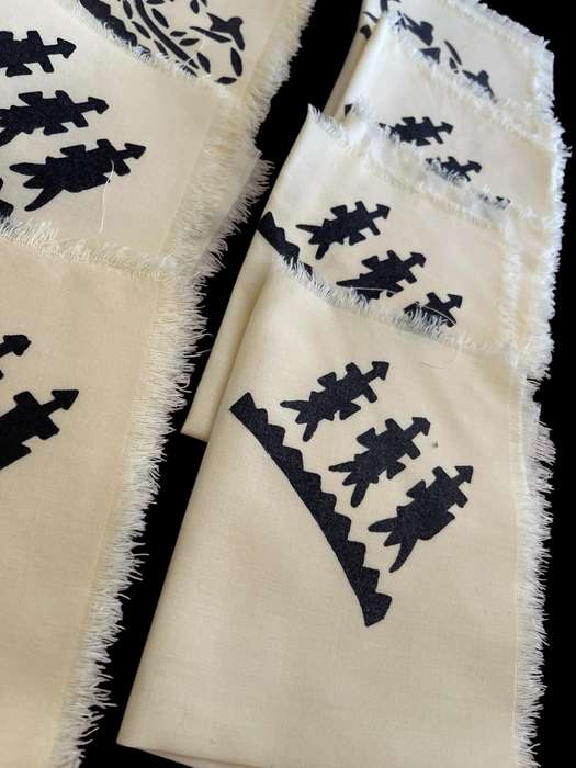 Napkins African themed x6