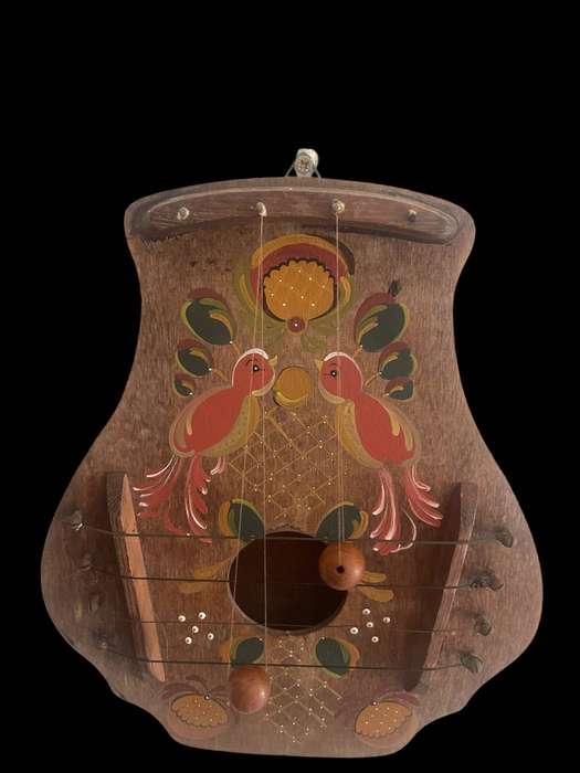 Ornament Door Harp Sweden wood
