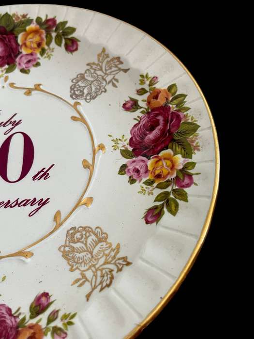 Plate display 40th anniversary