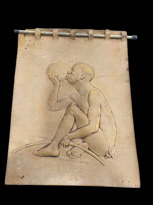 Wall hangings leather African each