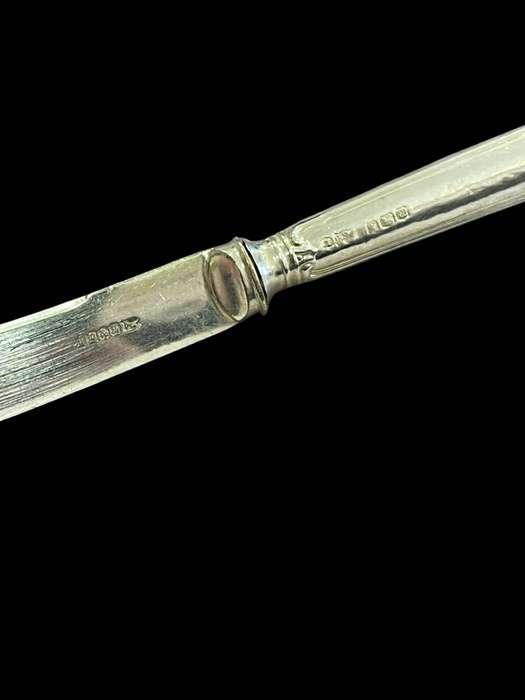 Butter/pate knife Sterling silver handle(NR16)