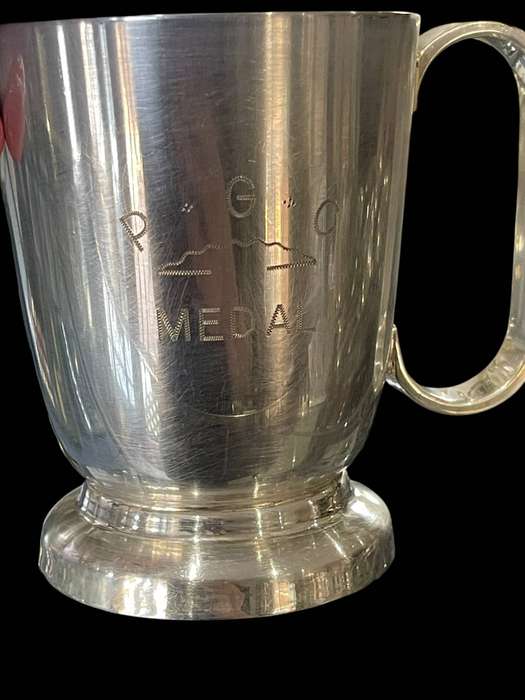 Tankard silver plated