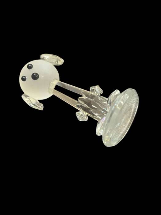 Ornament crystal dog