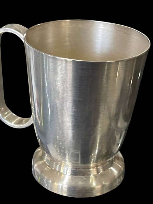 Tankard silver plated