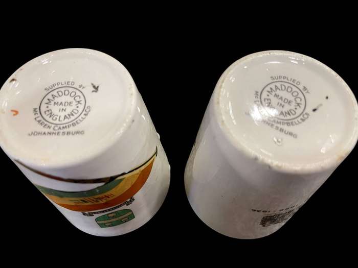 Commemorative SA cups each