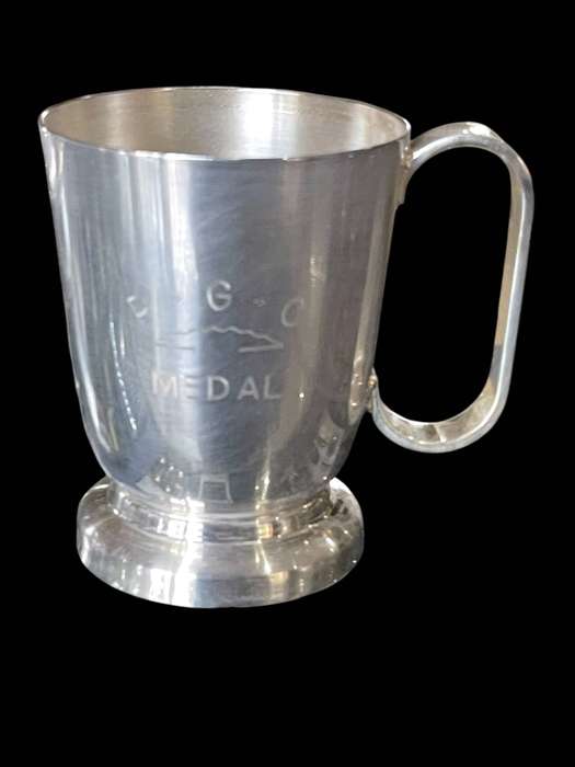 Tankard silver plated