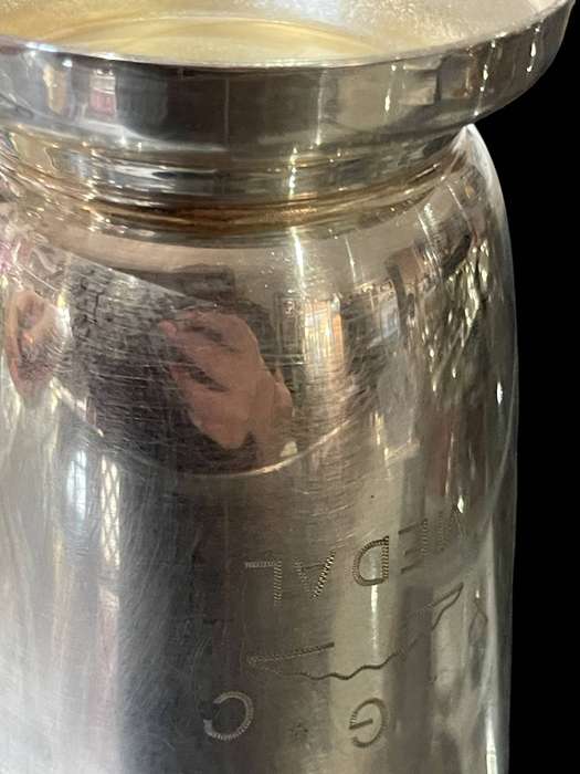 Tankard silver plated