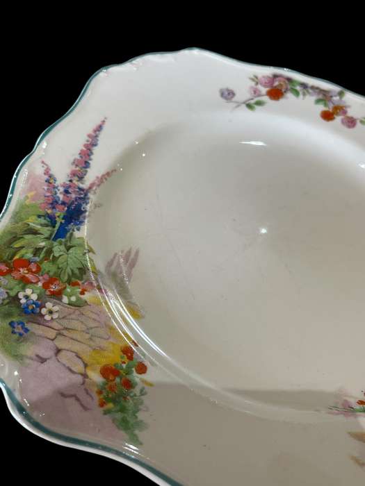 Plate Crinoline lady