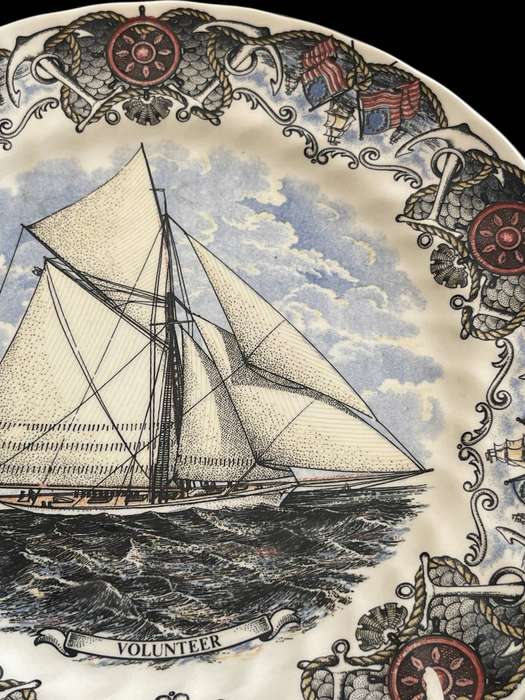 Plate display ship Churchill