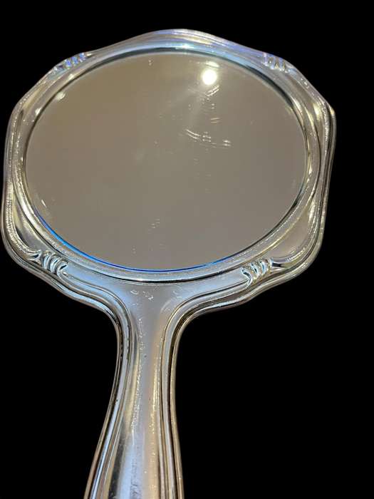 Brush mirror dresser set