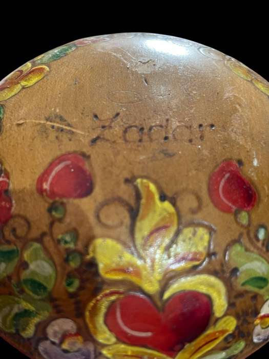 Trinket holder wood Russia