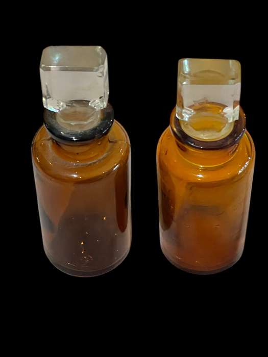 Perfume/dresser bottles each