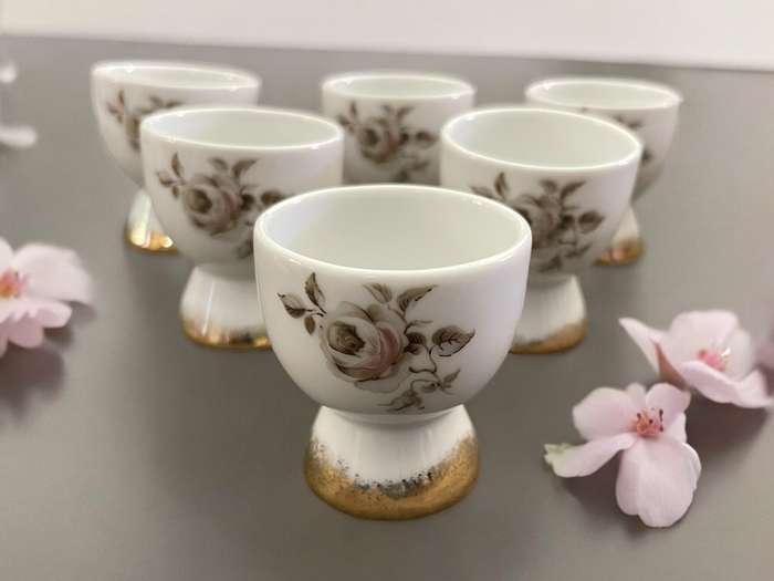 Egg cups Westminster porcelain