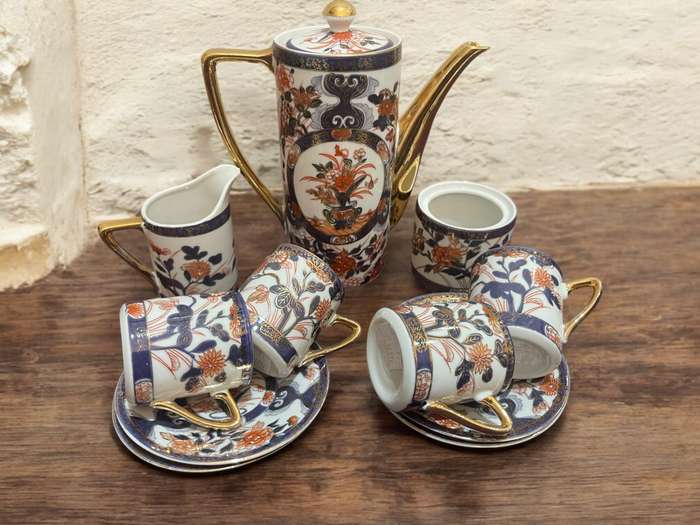 Coffee set espresso/demitasse Oriental