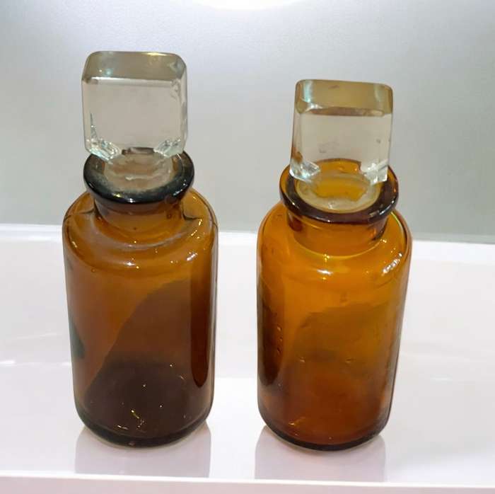 Perfume/dresser bottles each