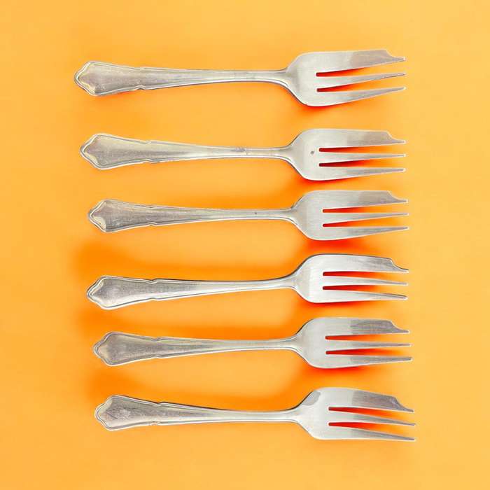 Cake forks Eetrite Dubarry(NR33)