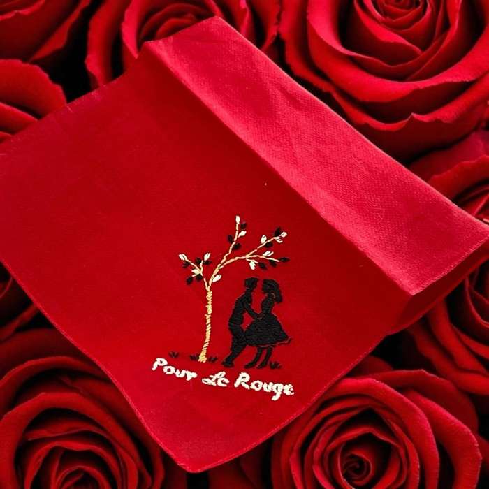 Handkerchiefs ladies embroidered each