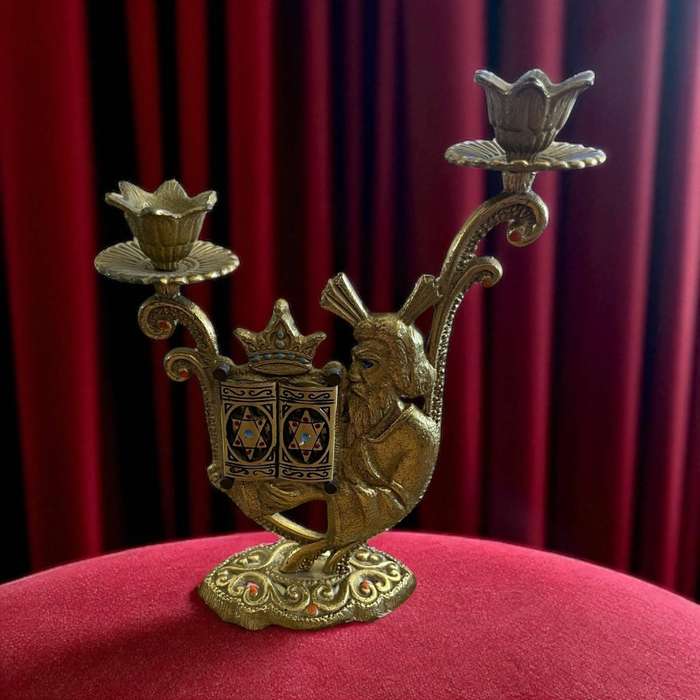 Candle holder Judaica Sabbat