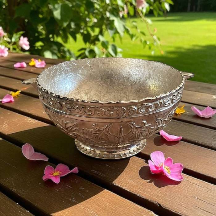 Bowl silver plated