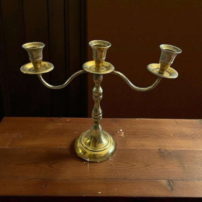 Candle holder brass