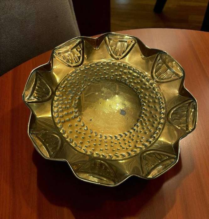 Bowl brass extra large