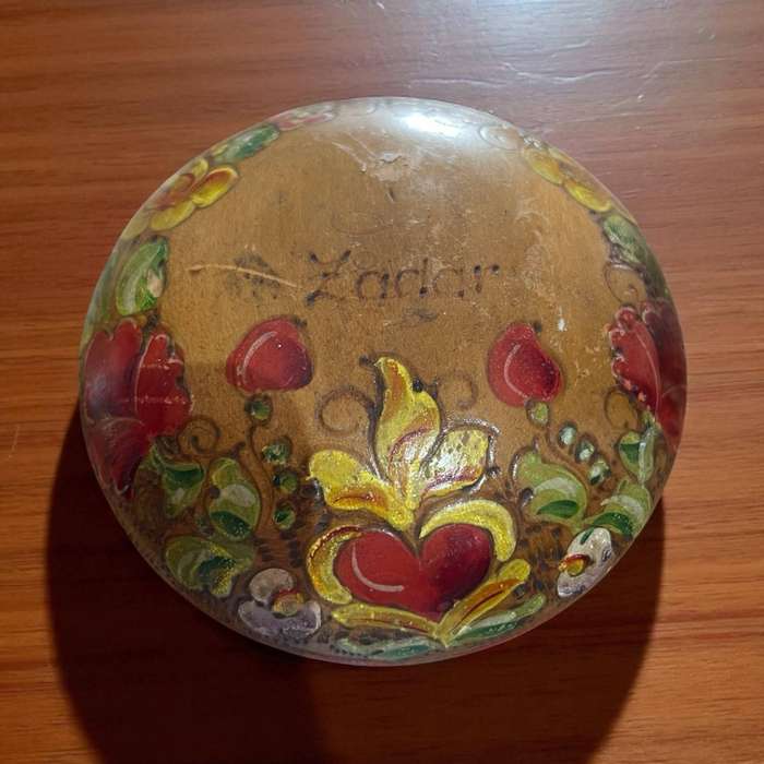 Trinket holder wood Russia