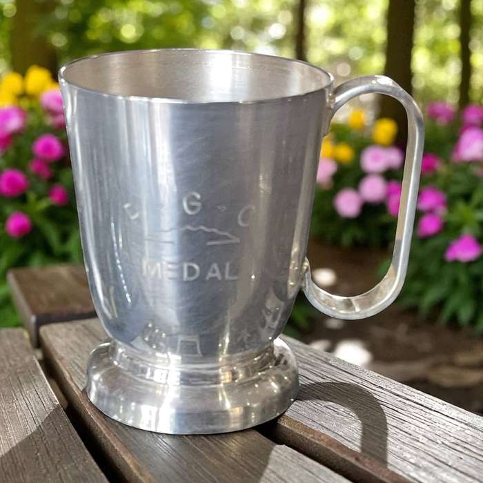 Tankard silver plated