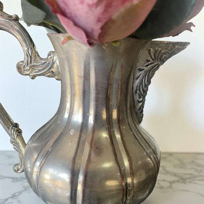 Jug/vase(B) silver plated