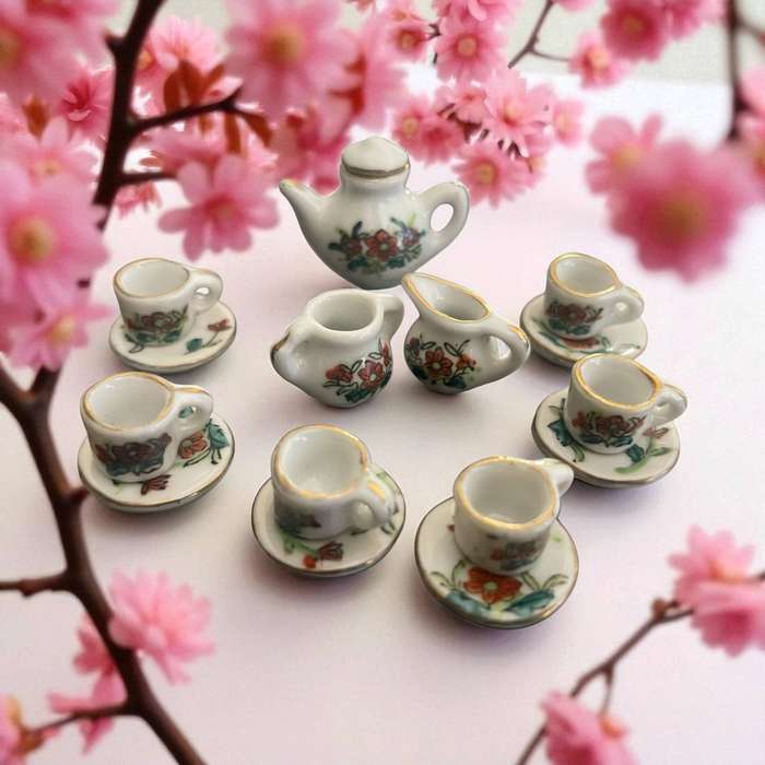 Teaset miniature Warwick miniatures