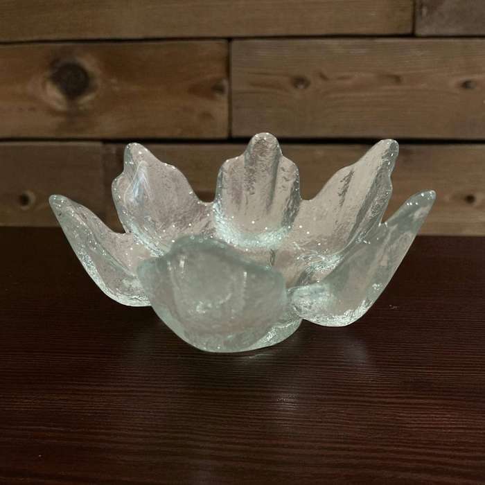 Candle holders glass each
