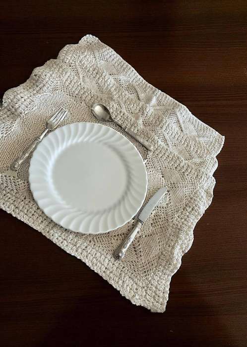 Placemats crochet x6
