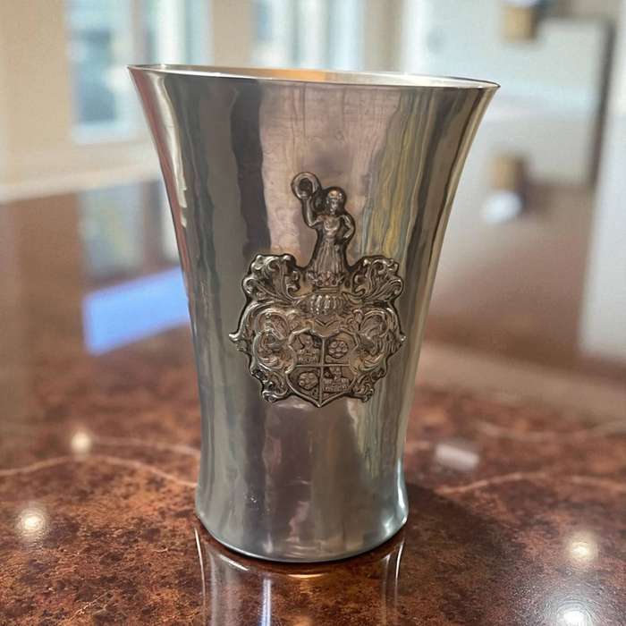 Antique silver cup German