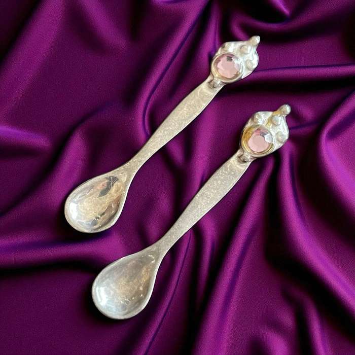 Mustard/salt spoons set(NR12)