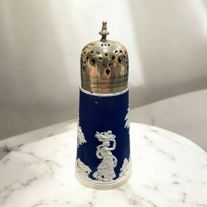 Sugar shaker/muffineer Adams Jasperware