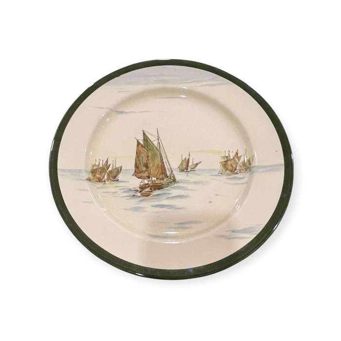 Plate display Royal Doulton ships