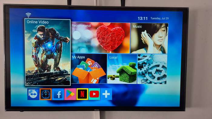 MxQPro Smart TV box