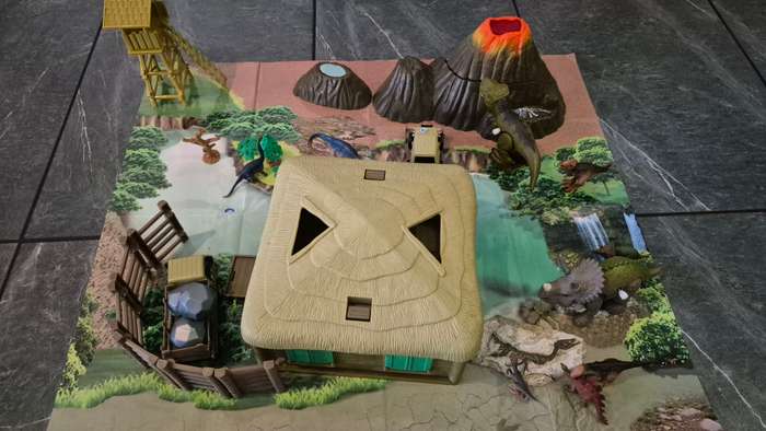 Dinosaur Island and Flip-Flap Puzzle