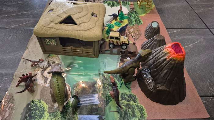 Dinosaur Island and Flip-Flap Puzzle