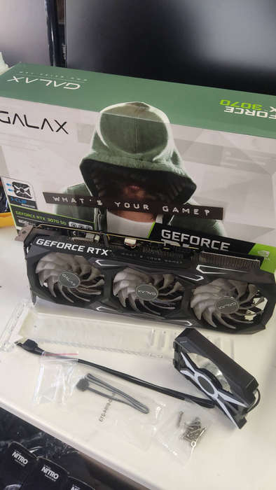 RTX 3070 8gb - Galax SG 1-Clip Booster edition
