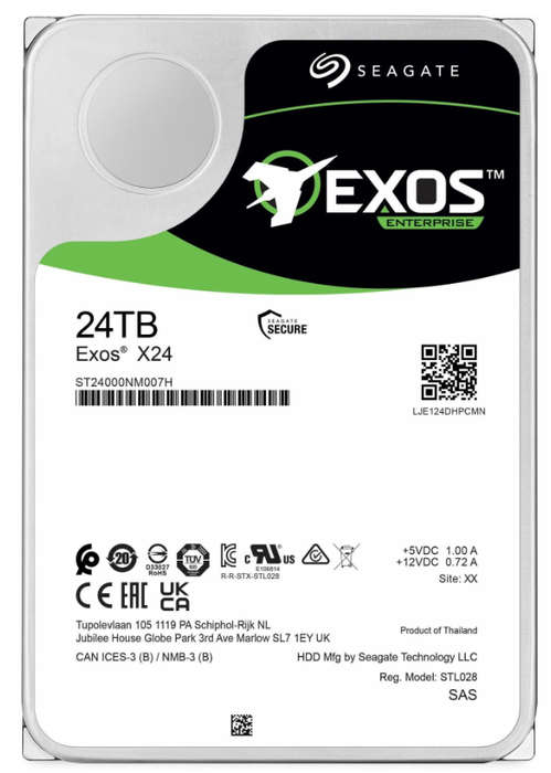 24TB SAS Hard Drive + Warranty
