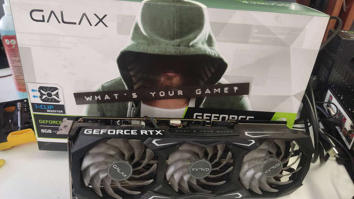 RTX 3070 8gb - Galax SG 1-Clip Booster edition