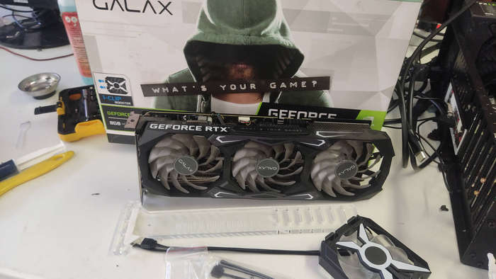 RTX 3070 8gb - Galax SG 1-Clip Booster edition