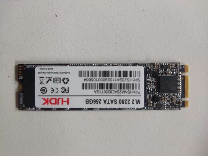 256GB m.2 SSD - Size 2280 [SEALED]