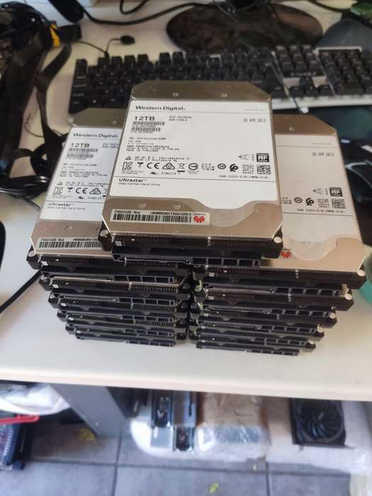 12TB Server Hard Drives - SAS 12Gbps